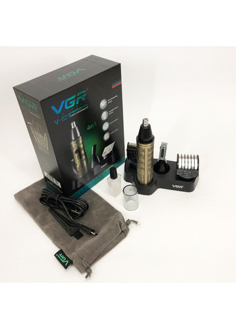 Електробритви для чоловіків SHAVER VGR 4 в 1 V-621, Бритва електрична JY-681 з насадками No Brand (351486148)