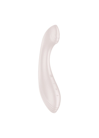 Вібратор для точки G G-Force Beige, 10 режимів + 5 рівнів інтенсивності Satisfyer (297587585)