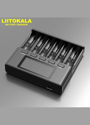 Зарядний пристрій Lii-S6 (на 6 каналів) з блоком живлення і автоадаптером LiitoKala (335834060)