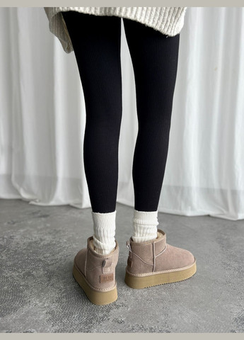 Угги на платформе натур. замша, угги платформа, угги ITTS (314692478)