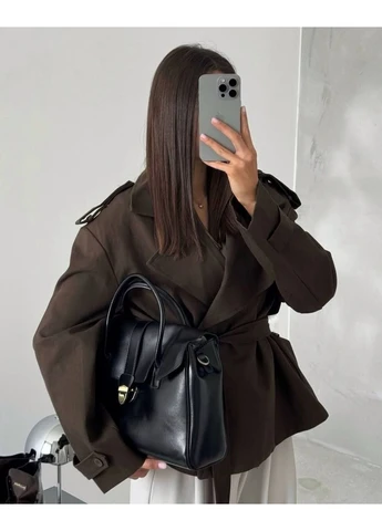 Бежевая демисезонная женское куртка из щильний котон мемори No Brand