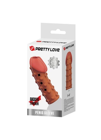 Насадка на пеніс Penis Sleeve, TPR, WaterproofPRETTY LOVE 22617 Pretty Love (389155885)