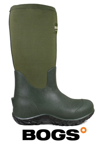 Чоловічі гумові чоботи Bogs workman tl uk olive b-78585-303 (285751595)