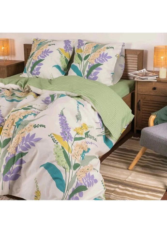 Постельное белье евро Ранфорс 23224-E 220х200 см Viluta (327791156)