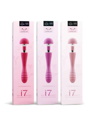 Вибратор для клитора двойной двусторонний i7 Sex Magic двойной женский вагинальный Leten (303895288)