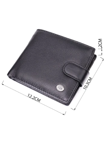 Горизонтальный мужской портмоне из натуральной кожи 22487 st leather (394030378)