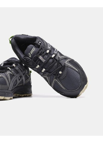 Черные демисезонные кроссовки мужские asics gel-kahana 8 gray marathon running gore-tex асикс гель кахано No Brand