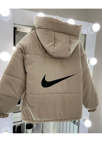 Бежевая зимняя женская куртка евро - зима Avanti