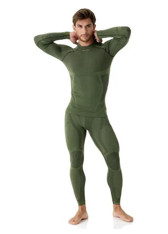 Термофутболка з довгим рукавом чоловіча Xperience, Military Black, Accapi (334669767)