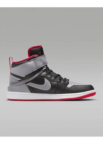 Комбіновані кросівки 1 hi flyease black/grey cq3835-010 демісезон Air Jordan