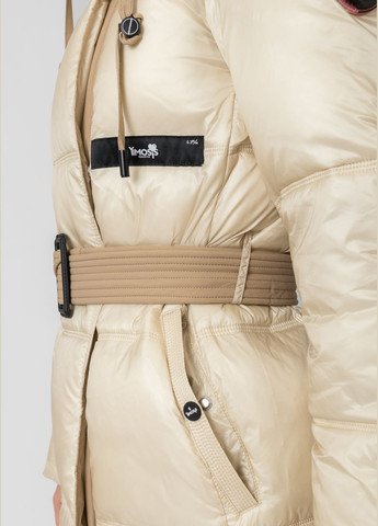 Бежевий зимній Пуховик Towmy