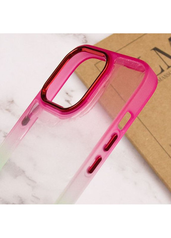 Чохол TPU+PC Fresh sip series для Apple iPhone 13 Pro Max (6.7") Салатовий / Рожевий No Brand (360879741)