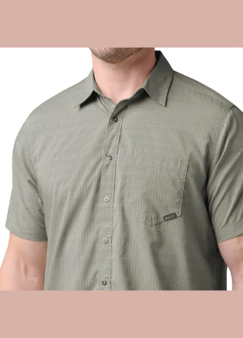 Сорочка тактична Aerial Short Sleeve Shirt Mortar 5.11 Tactical (326507781)