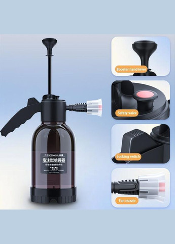 Пеногенератор для мойки K2 2 л Черный (Н051388) Icar (349843656)