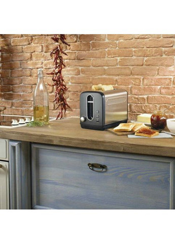 Тостер, 950Вт, функц. розморожування, автовідключення, пластик+метал, чорний Gorenje (360394346)