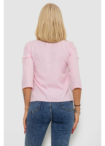 Розовая блуза однотонная Ager 230R1121-1