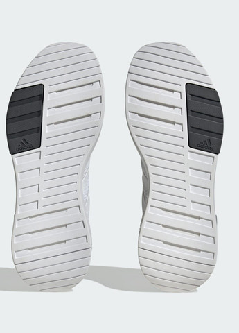 Белые всесезонные кроссовки racer tr23 adidas