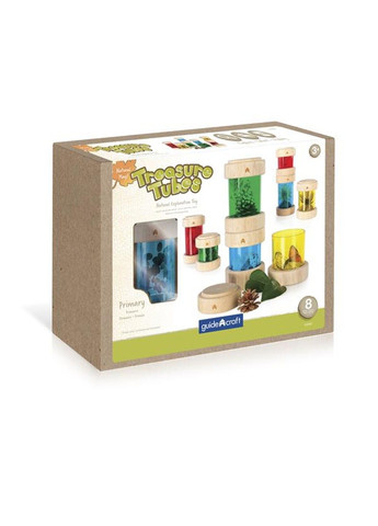 Игровой набор Natural Play Сокровища в цветных баночках (G3087) Guidecraft (335054671)