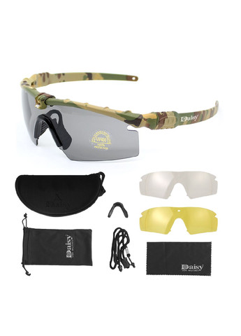 Тактические защитные очки X11, очки, мультикам, с поляризацией Daisy (280826705)