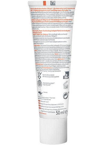 Зубна паста "Елмекс" для дітей від 0 до 6 років для молочних зубів Kids 50ml (686753-123577) Elmex (368621398)