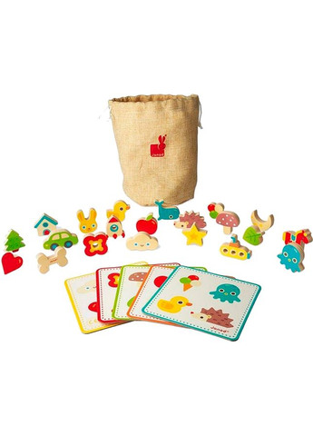 Настільна гра Лото. Вивчаємо форми (J05318) Janod (328450570)