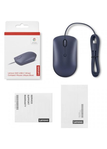 Мишка (GY51D20878) Lenovo 540 usb-c wired abyss blue (268142207)