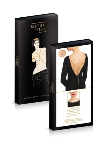 Колье на спину Bijoux Pour Toi - Lise Gold No Brand (303897007)