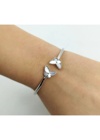 Браслет золотий жорсткий незамкнуте кільце без вставок "Метелики" 1-баб Shatlen Браслет (362376024)
