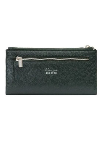 Кошелек женский кожаный темно-зеленый 1172-030 Karya (337669912)