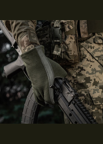 Рукавички Nomex Sport Leather Olive (L) M-TAC (303413833)