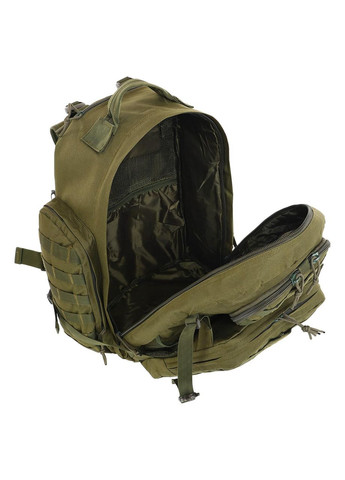 Рюкзак тактичний триденний штурмовий SILVER (нейлон, оксфорд, р-р 31x19x48см, 28л, Оливковий) (1511_Оливковий) SILVER KNIGHT (361437395)