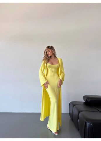 Жіночий костюм кардиган+сукня Fashion (361269056)