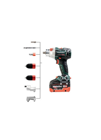 Аккумуляторная дрель-шуруповерт резьборез GB 18 LTX BL Q I, Каркас (Картон) 602362850 (8119) Metabo (295041340)