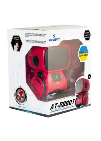 Інтерактивна іграшка робот з голосовим управл.червоний, укр (AT001-01-UKR) AT-Robot робот з голосовим управлінням красный, укр (366156601)