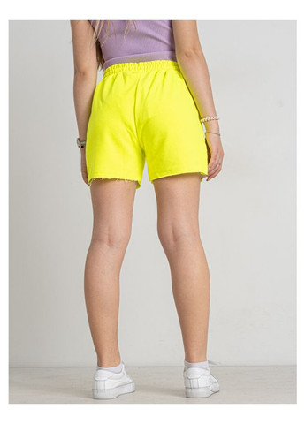 Женские качественные трикотажные летние лимонные желтые шорты С(42) NONA (368778804)