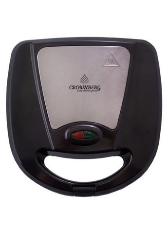 Мультимейкер вафельница сэндвичница гриль 3в1 со съемными формами CB1075 PRO Черная Crownberg (306716615)