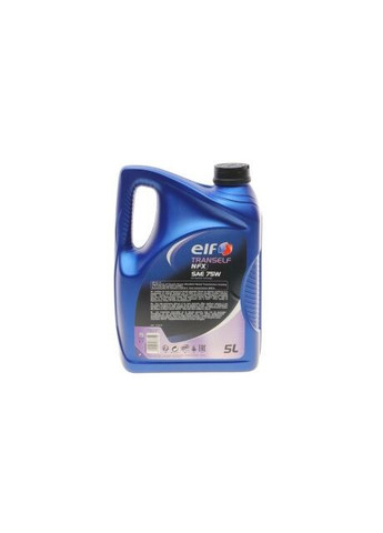 Масло трансмиссии. TRANSELF NFX SAE 75W (Канистра 5л) 223530 C.I.U ELF (347155111)