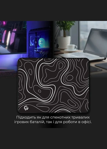 Килимок для мишки Speed/Control Black (MP145AB) GAMEPRO (372616719)