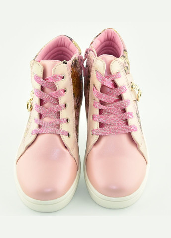 Розовые осенние детские ботинки p110pink, 19, Clibee