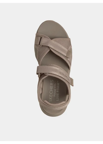 сандалии sport comfort dlux walker beige 163585-tpe Skechers