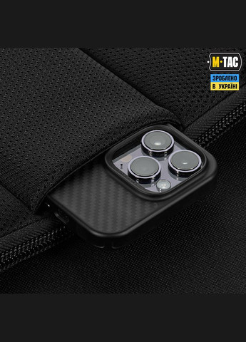 Сумка Admin Bag Large X-Pac Elite з липучкою Black M-TAC (315146726)