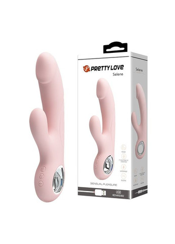 Вибратор с клиторальным отростком Selene Pretty Love (297130965)