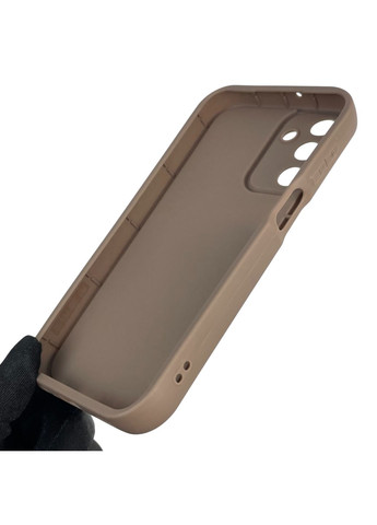 Чехол силиконовый Soft Touch для Galaxy M15 5G коричневый (Полная защита камеры) Samsung (366387198)