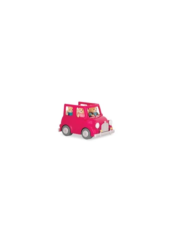 Игровой набор Розовая машина с чемоданом (WZ6547Z) Li'l Woodzeez Розовая машина с чемоданом (275098622)