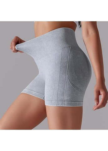 Велосипедки з високою посадкою жіночі спортивні шорти для фітнесу та йоги (os-0004-1) OSPORT (369976398)