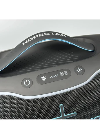 Колонка H90 с микрофоном 220W 24000mAh Черный 63362 Hopestar (399934767)