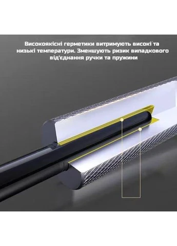 Еспандер кистьовий 112,5 кг металевий, з накладками, сірий No Brand (347601251)