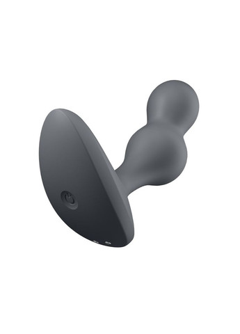 Виброанальная смарт пробка Connect Deep Diver серый Satisfyer (340455736)