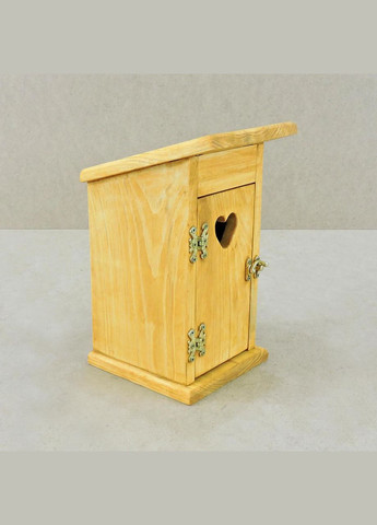 Держатель для туалетной бумаги из дерева Стибиум карри (ДТБ-001603) No Brand (328091399)