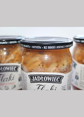 Фляки з яловичини Flaki, 500 г (Польща) Jadlowiec (356518869)